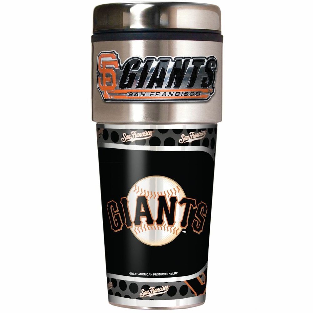 SAN FRANCISCO GIANTS 16OZ TRAVEL COFFEE MUGS